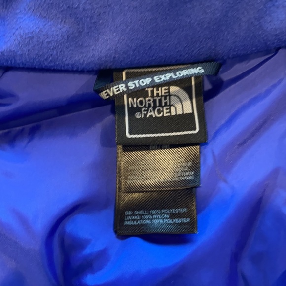 Blue The North Face winter coat - Picture 12 of 14